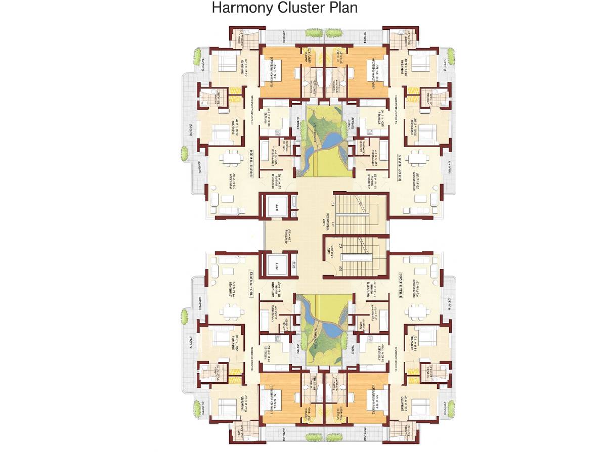 Karmic Greens - Harmony Cluster Plan